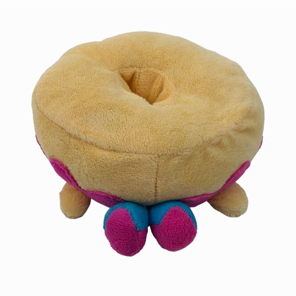 Shopkins Pink Sprinkle Smiley Face Donut Stuffed Animal Plush Toy Collectible - Picture 5 of 10